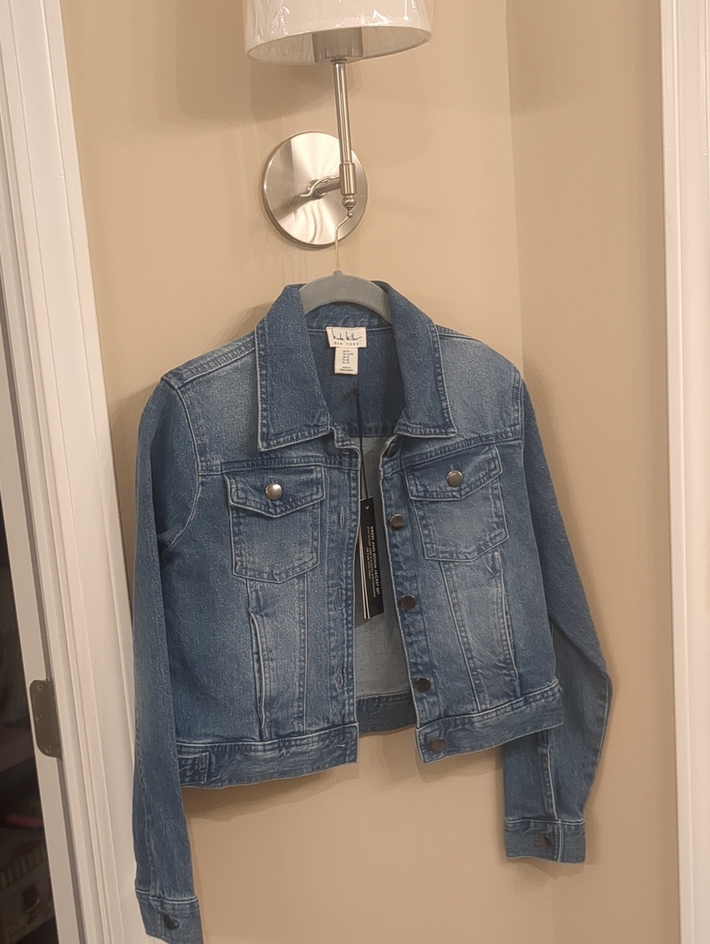 Cropped Jean Jacket